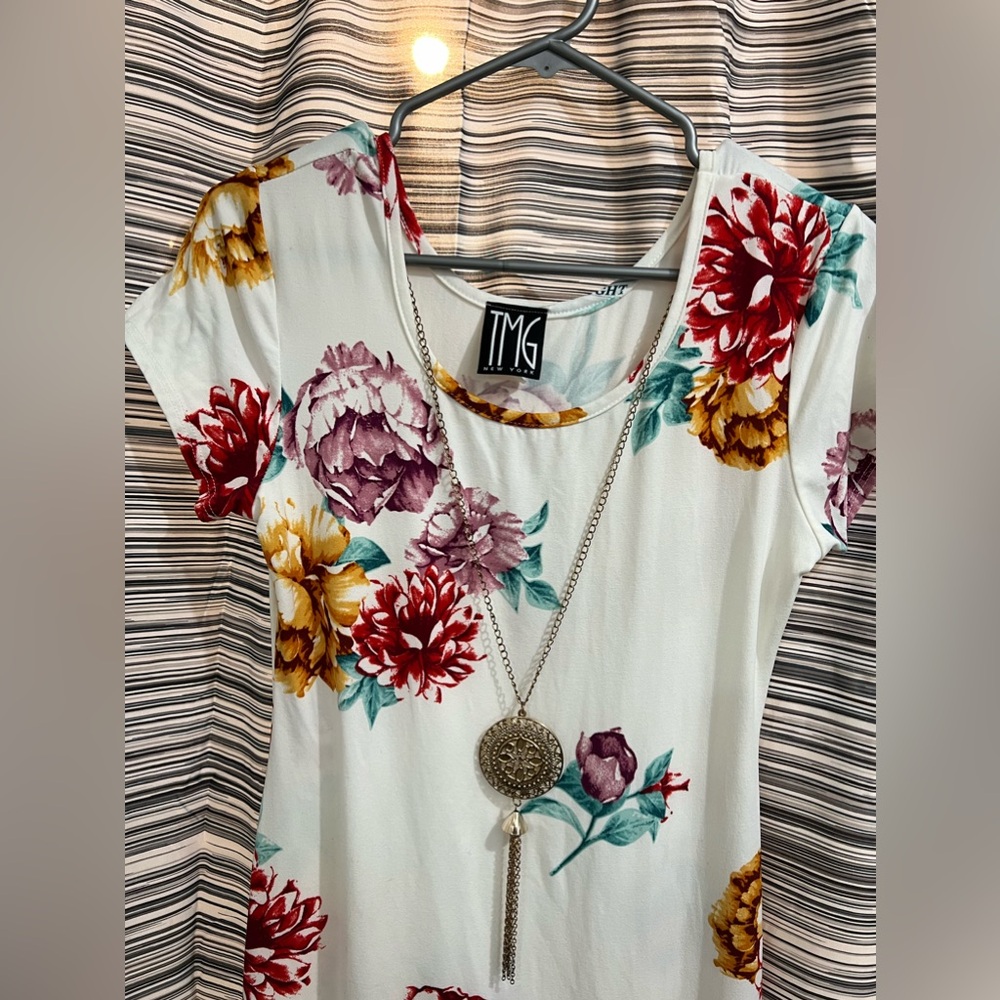 Vintage TMG New York Maxi Floral Dress